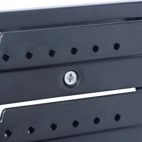 Kit mural de rangement en plastique ALLIT 455125, L.124 x P.15 x H.54 cm - 7