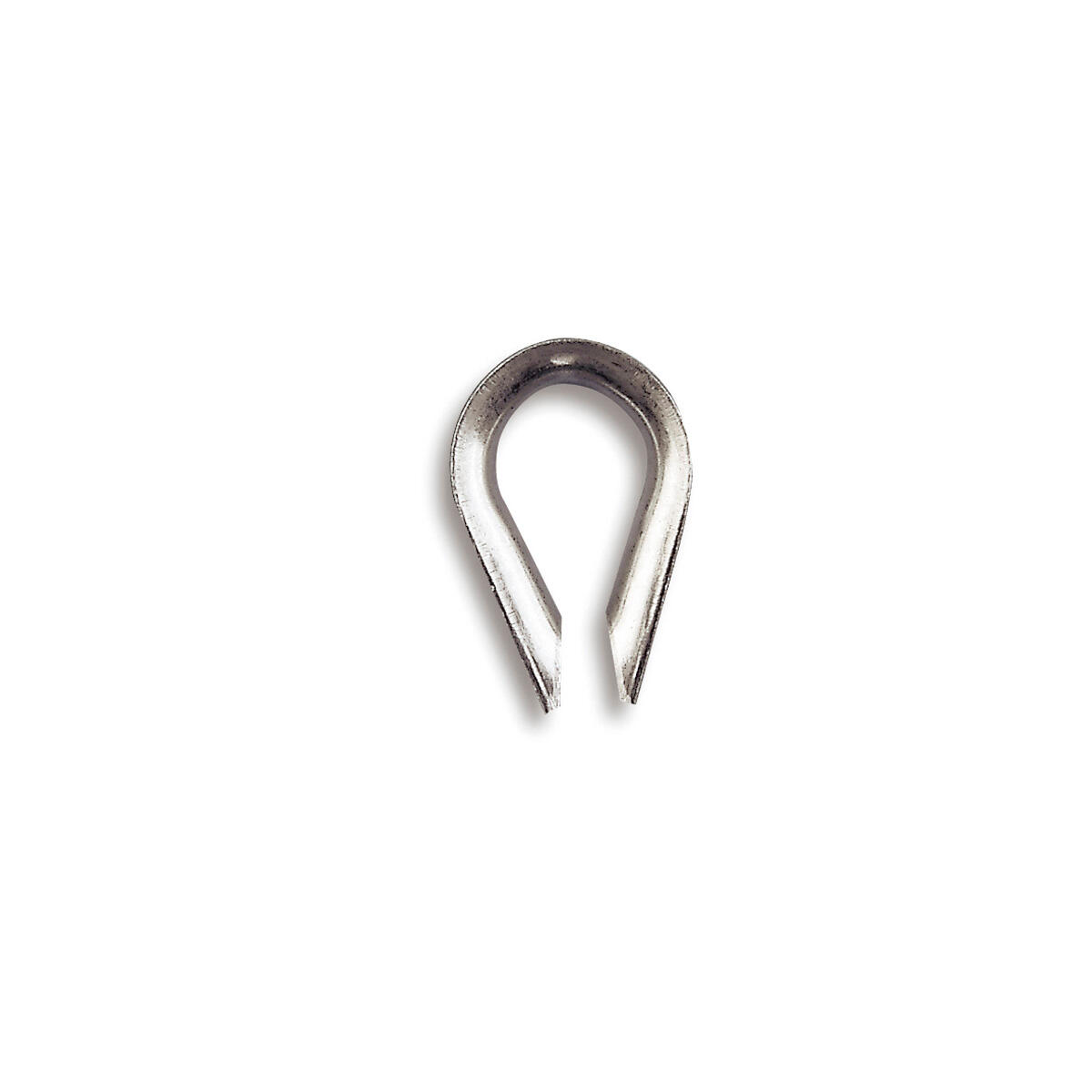 Cosse-cœur En Acier Inoxydable Chapuis CSI6 2 - Pour Câble Diamètre 5 Mm - Boucle De Fixation Extérieur - 10