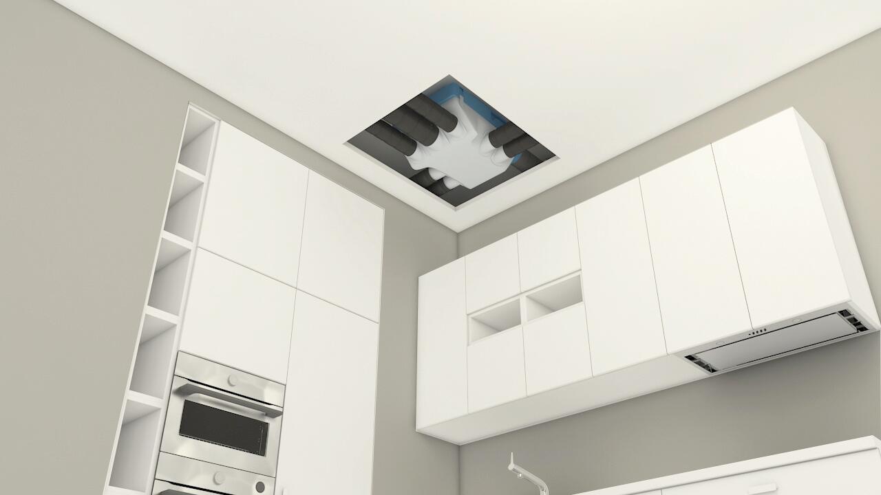 Kit VMC simple flux hygroréglable S&P Ozeo ecowatt 2' - 4