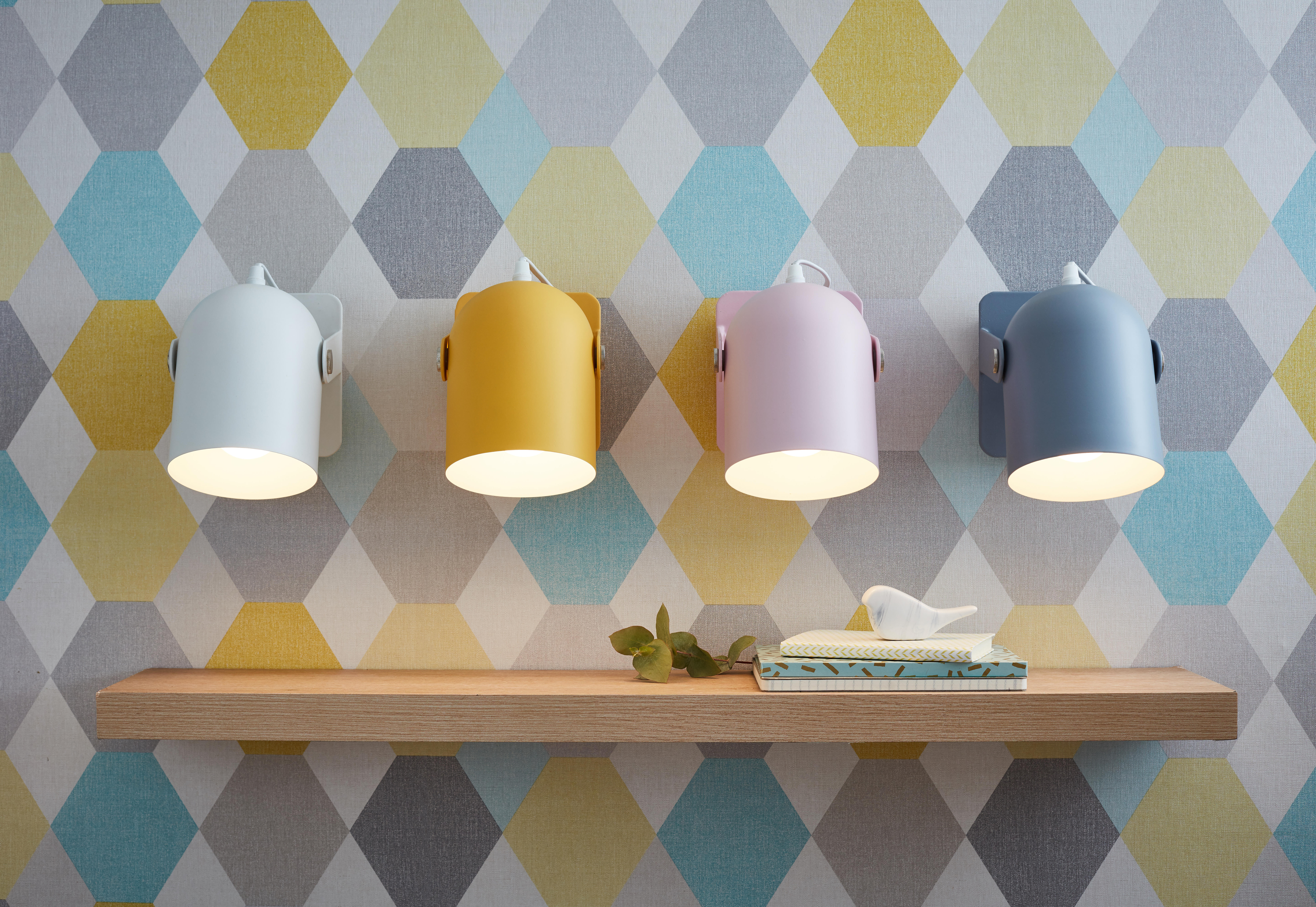 Applique E27 métal, blanc, Yan, BRILLIANT - 7