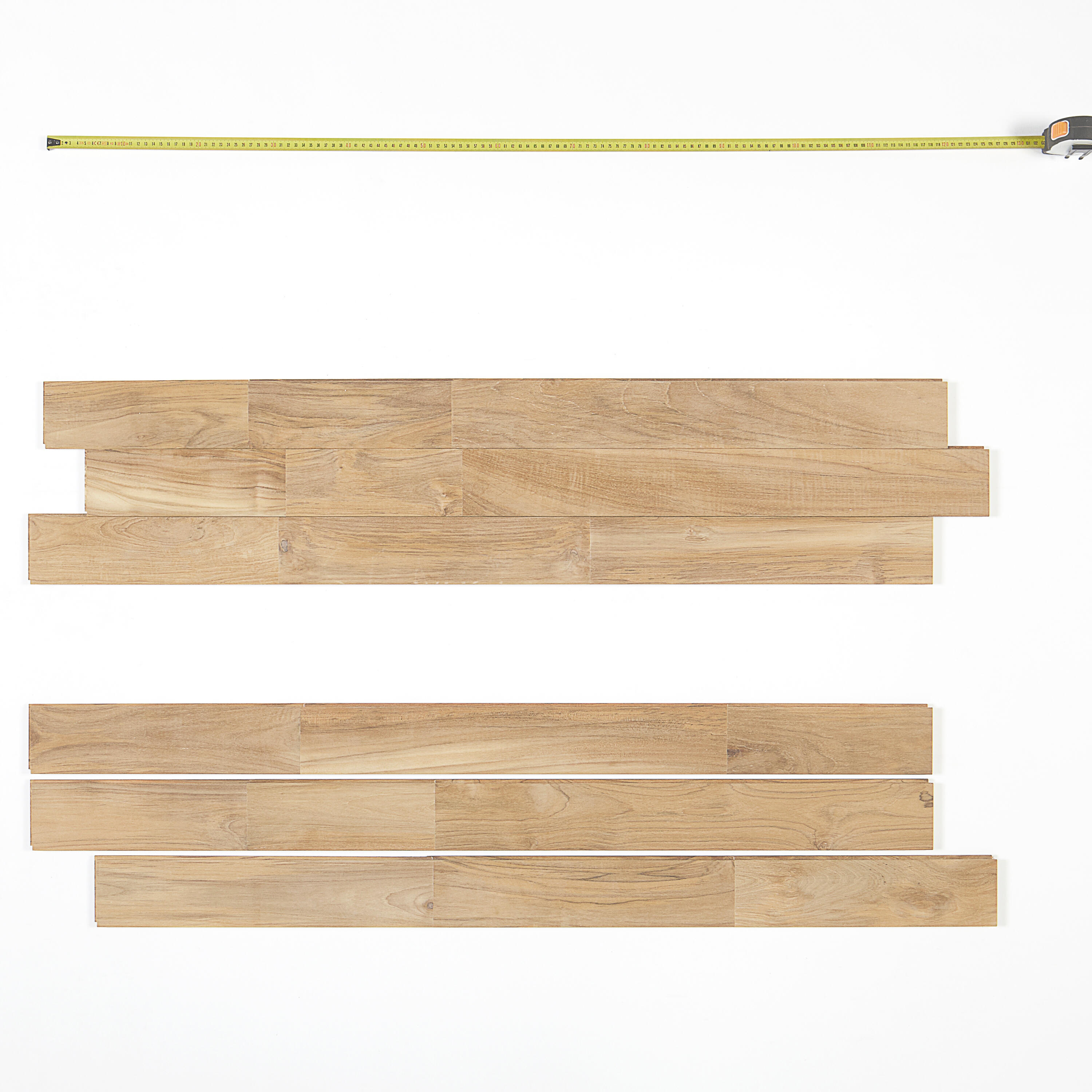 Parquet massello S WOODFLOORING in teak naturale grezzo natura sp. 12/4 mm 1.296 m² - 10