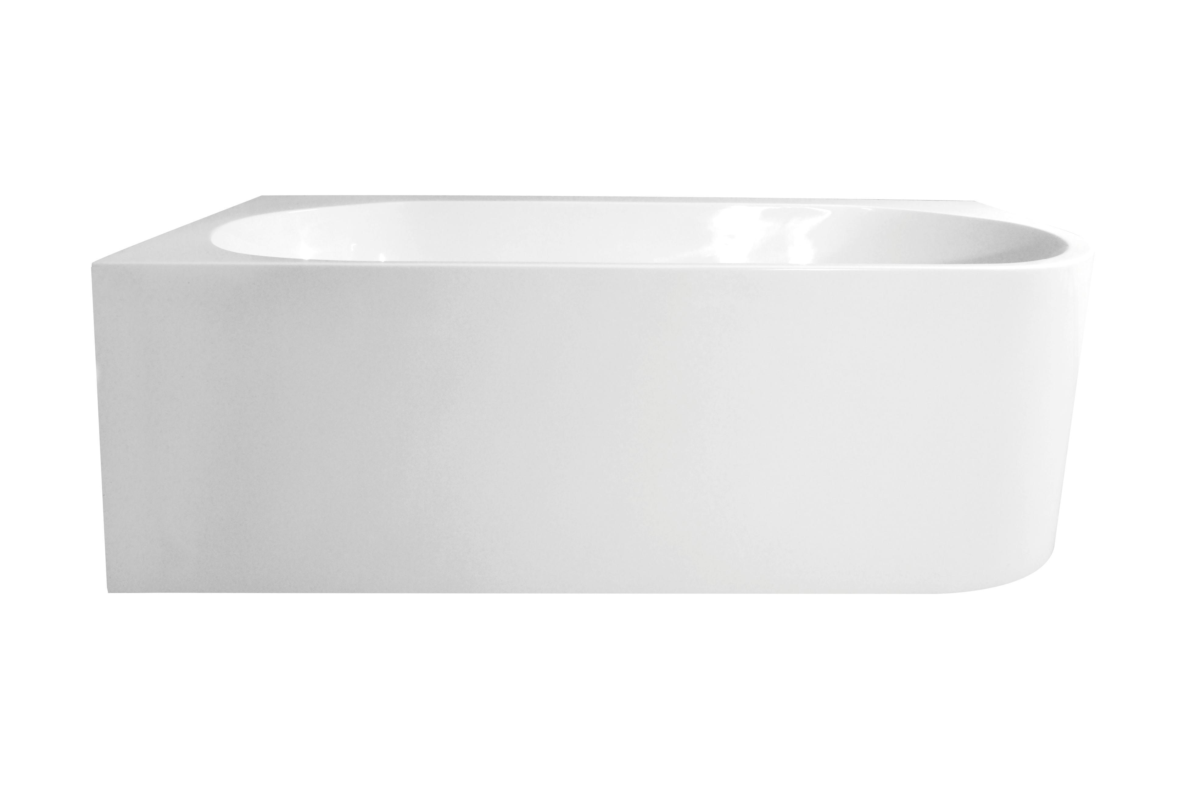 Baignoire îlot l.75 x L.170cm blanc Sophia version gauche BALNEO - 5