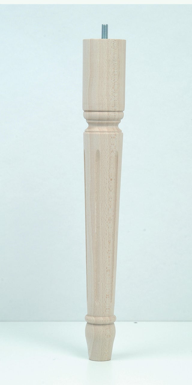 PIED BOIS MEUBLE, Hêtre brut, | Mon magasin E.Leclerc