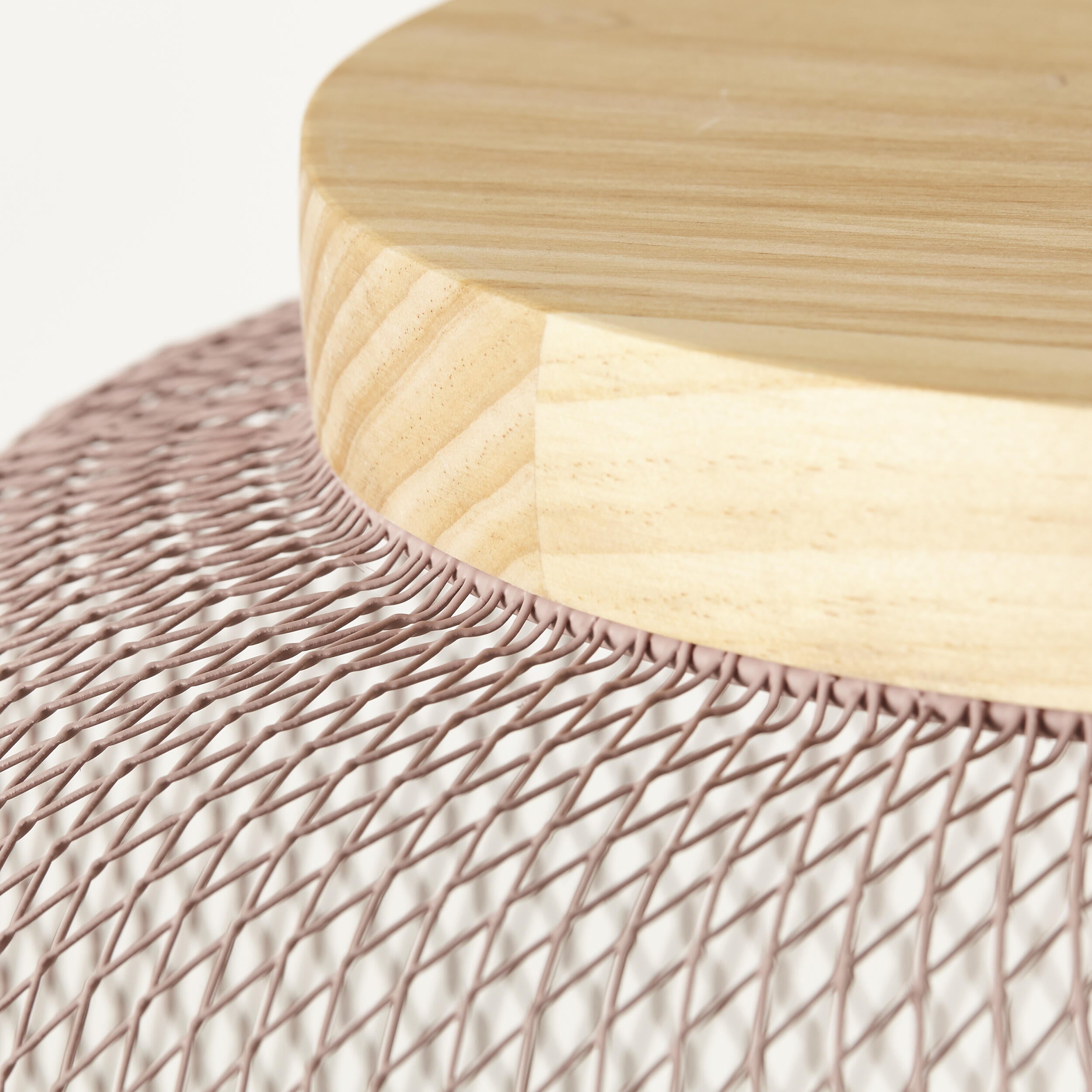 Lampadario Natura Giada rosa paralume rosa E27 Ø39cm BRILLIANT - 12