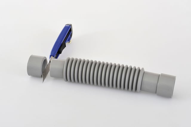 Manchette flexible en pvc à coller, femelle / femelle, D.32