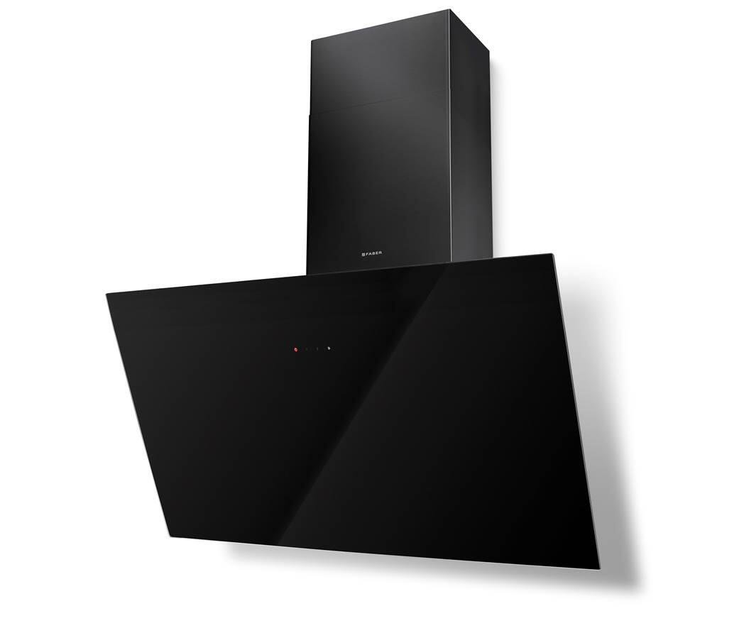 Cappa a parete Tweet EV8 LED BK A80 FABER nero L 80 cm - 3
