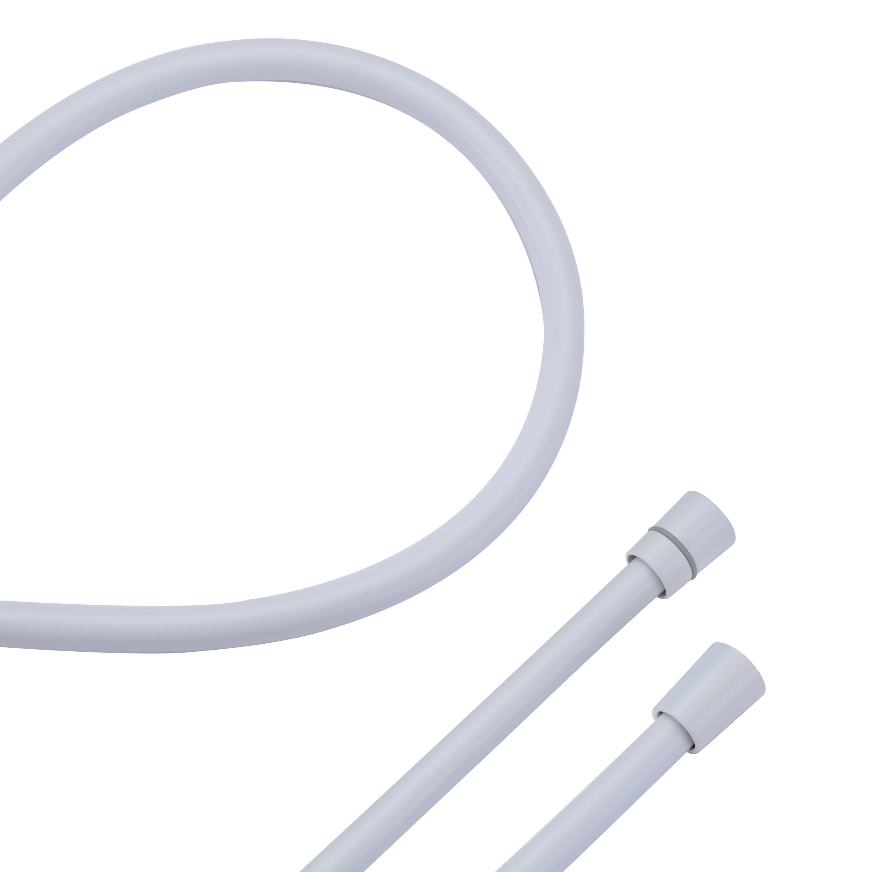 Flexible de douche L.175 cm blanc, SENSEA Neo - 2