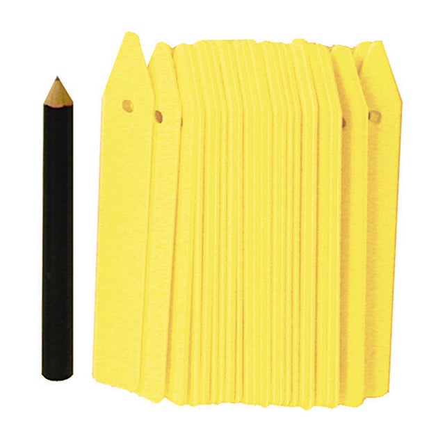 N/A étiquettes polypropylène jaune NORTENE