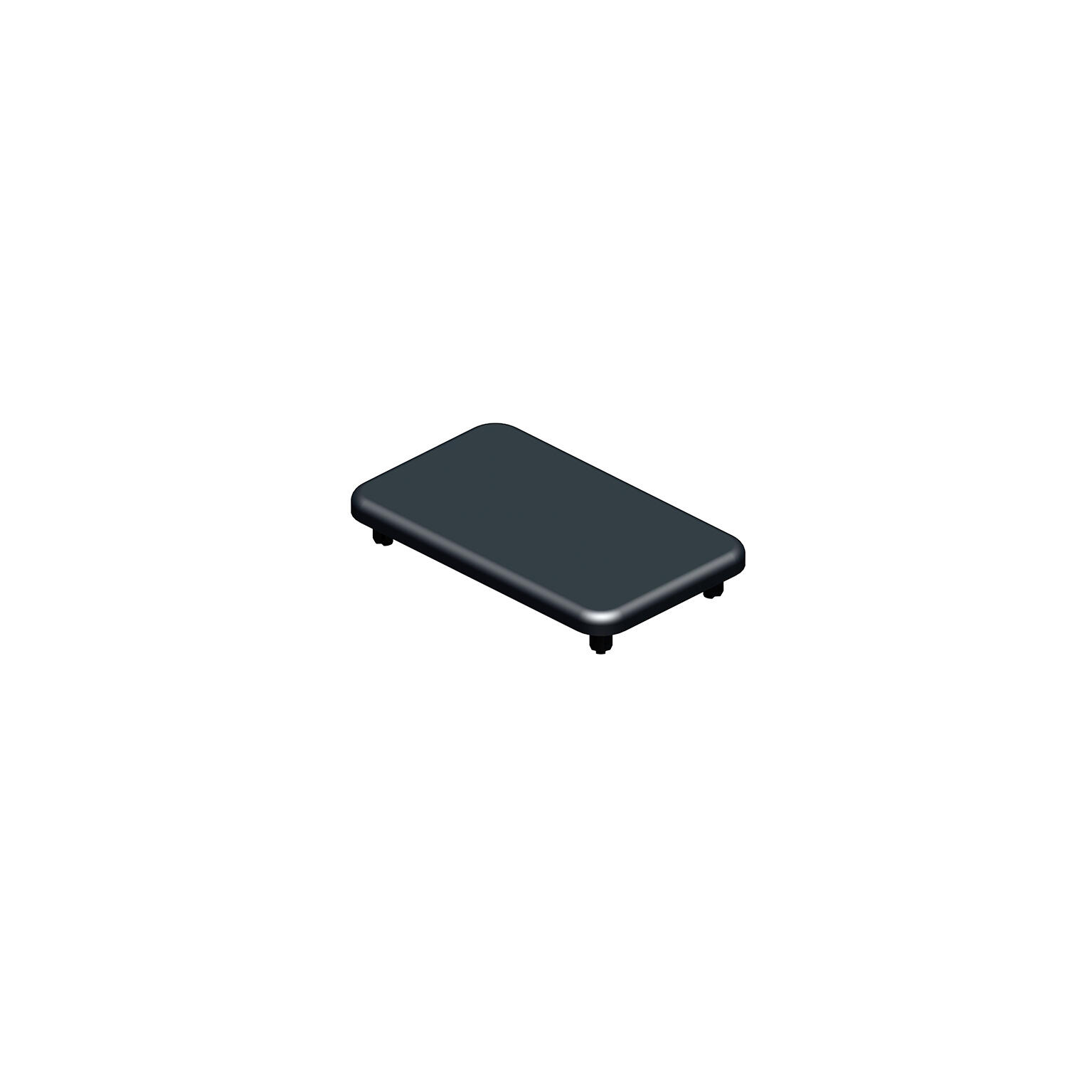 Tapa para poste de PVC gris de 2 salidas KLOS UP - 5