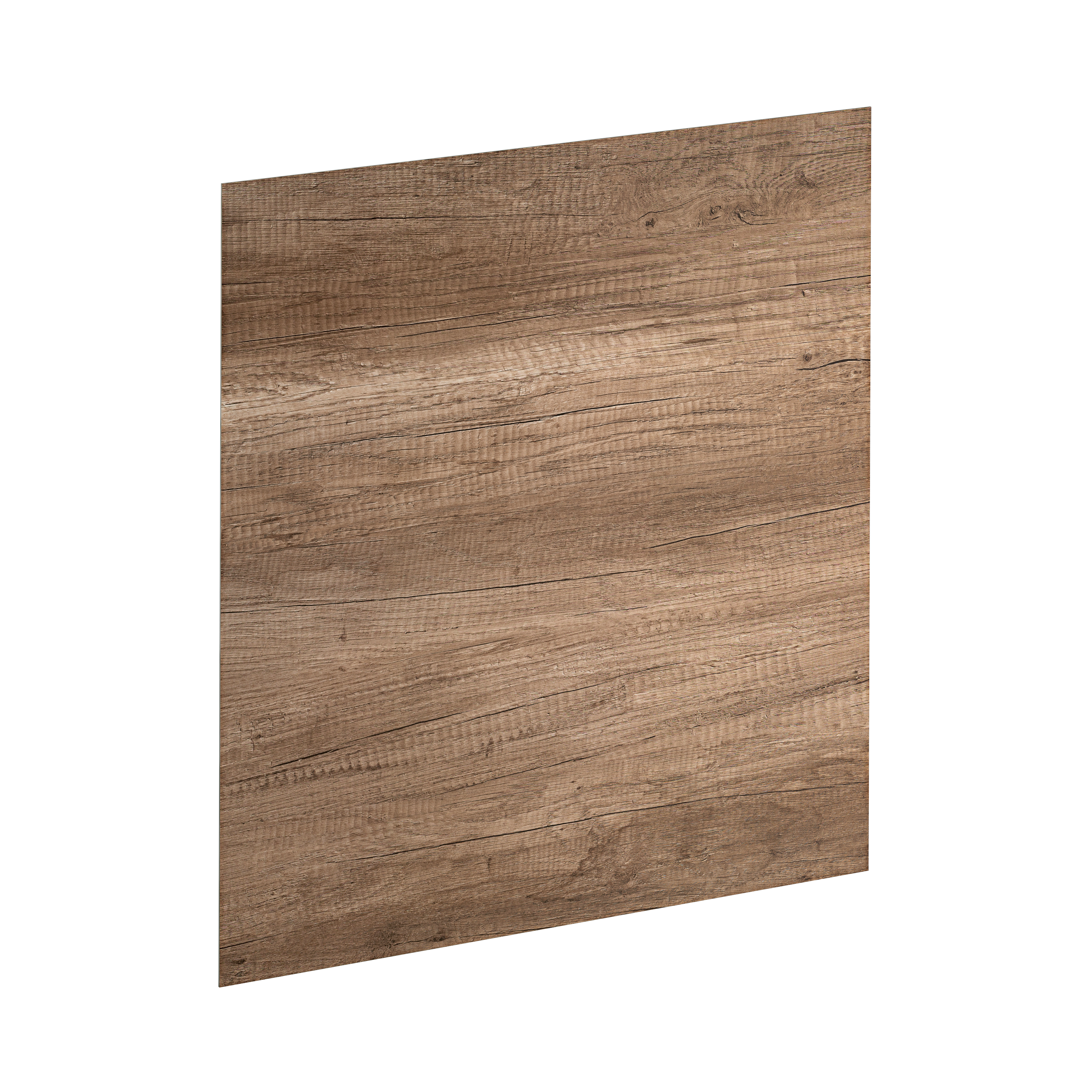 Fond de hotte compact réversible Bois/béton L.60 x H.63.5 cm, Ep.2 mm - 4