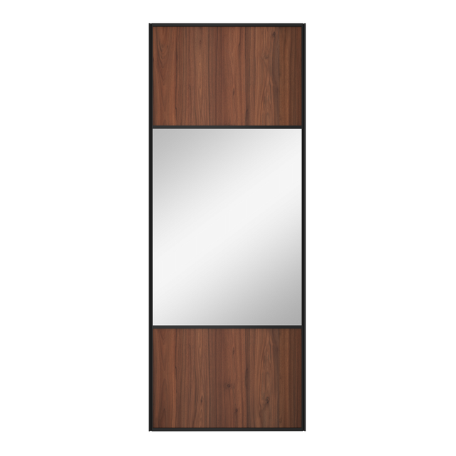 Porte de placard coulissante Museum miroir l.96.2xH.250cm