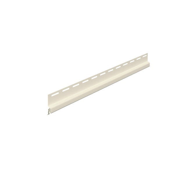 Profil de départ pvc FREEFOAM blanc 3.05m