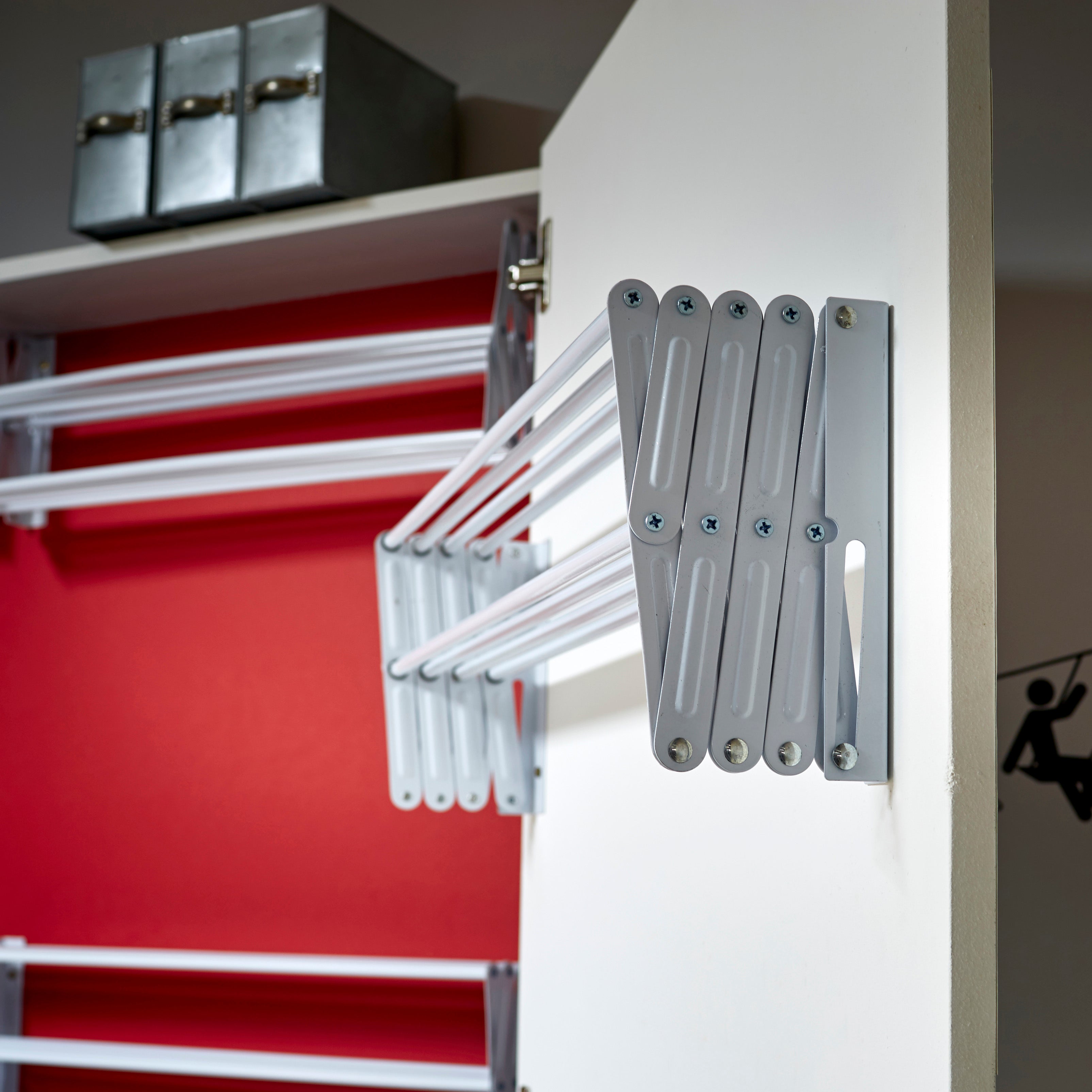 Etendoir à fixation murale 4.8 Azure - 4