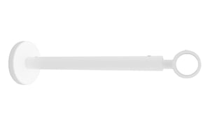 Support extensible tringle à rideau Design, 20 mm blanc mat INSPIRE