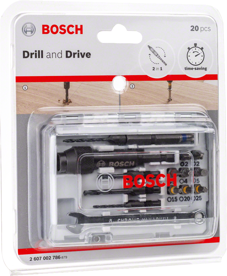 Coffret d'embouts de vissage et de forets, BOSCH, 20 pièces - 2