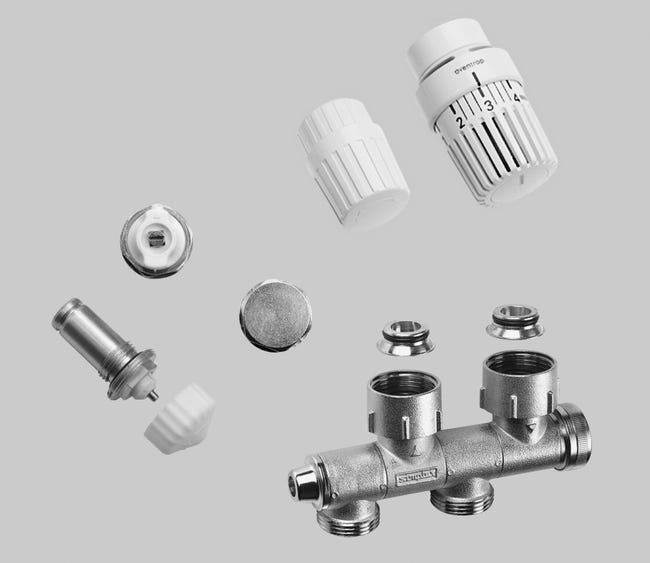 133a Kit bitube thermostatique 133A EQUATION | Leroy Merlin
