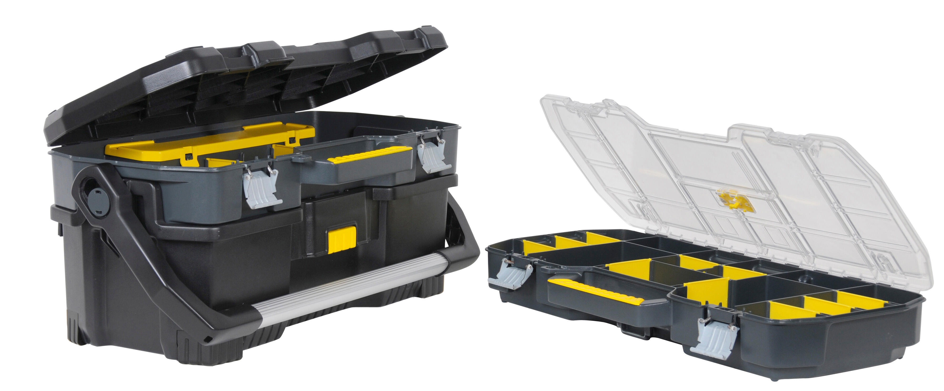 Servante de chantier STANLEY MODULO 2 EN 1 plastique, L.50 cm - 3