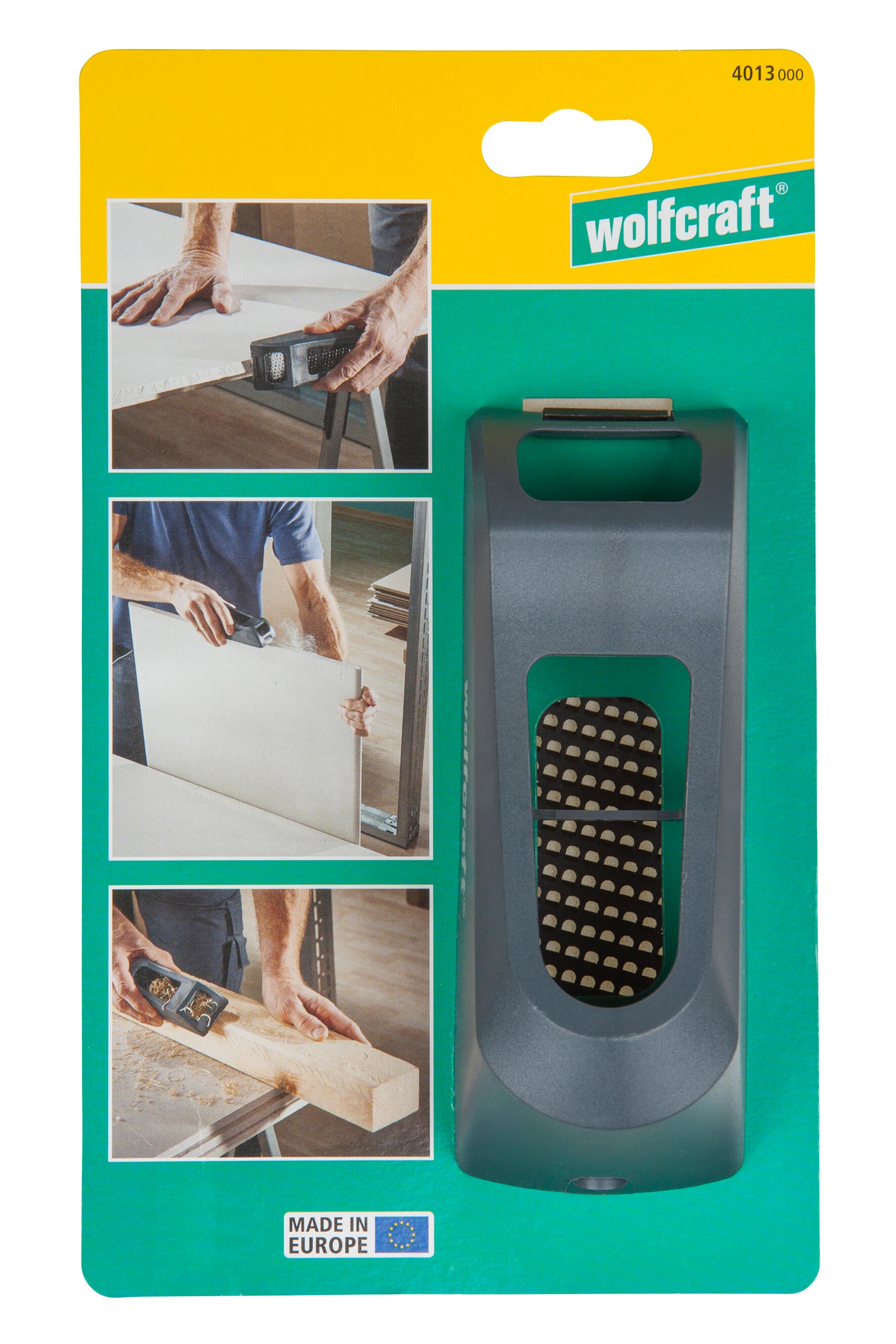 Rabot-bloc à une main pour plaque de plâtre WOLFCRAFT - 4