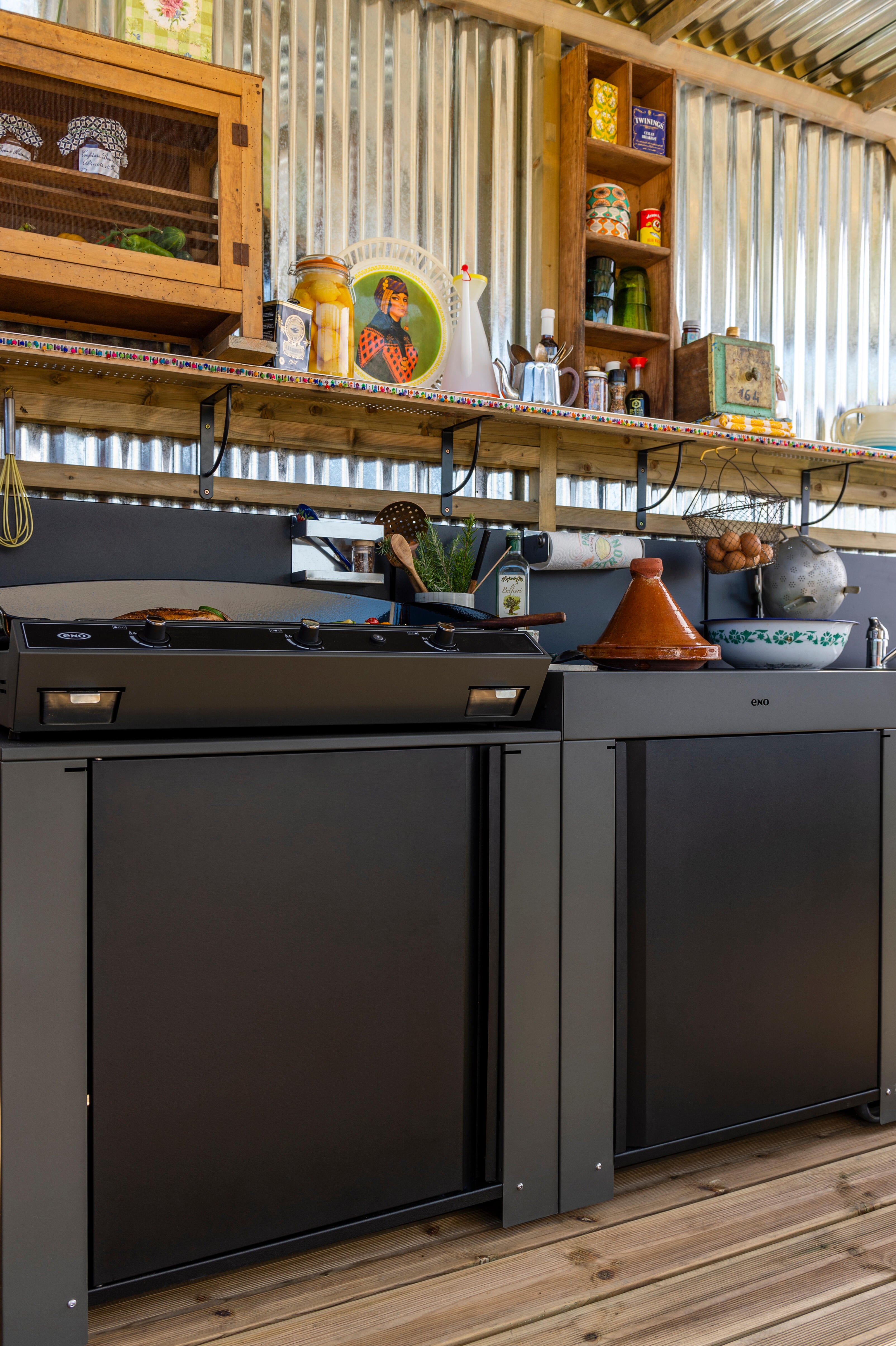 Plaque de couverture, ondulé , gris, l.90 x L.250 cm, H.18 mm, Ep.0.5 mm - 7