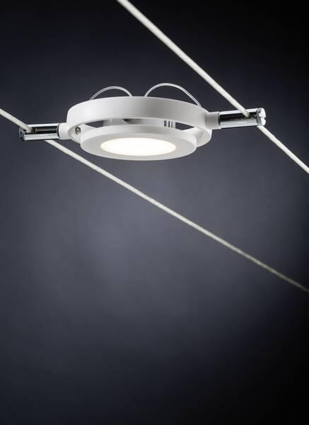 Kit câble led Roundmac métal Blanc dépoli, 6 sources, PAULMANN - 4