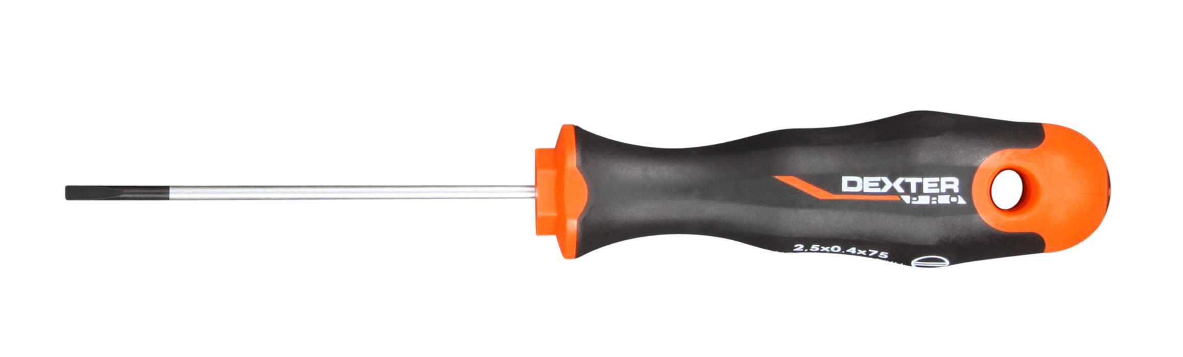 Destornillador sl DEXTER PRO  sl2.5 x  L 75 MM - 2
