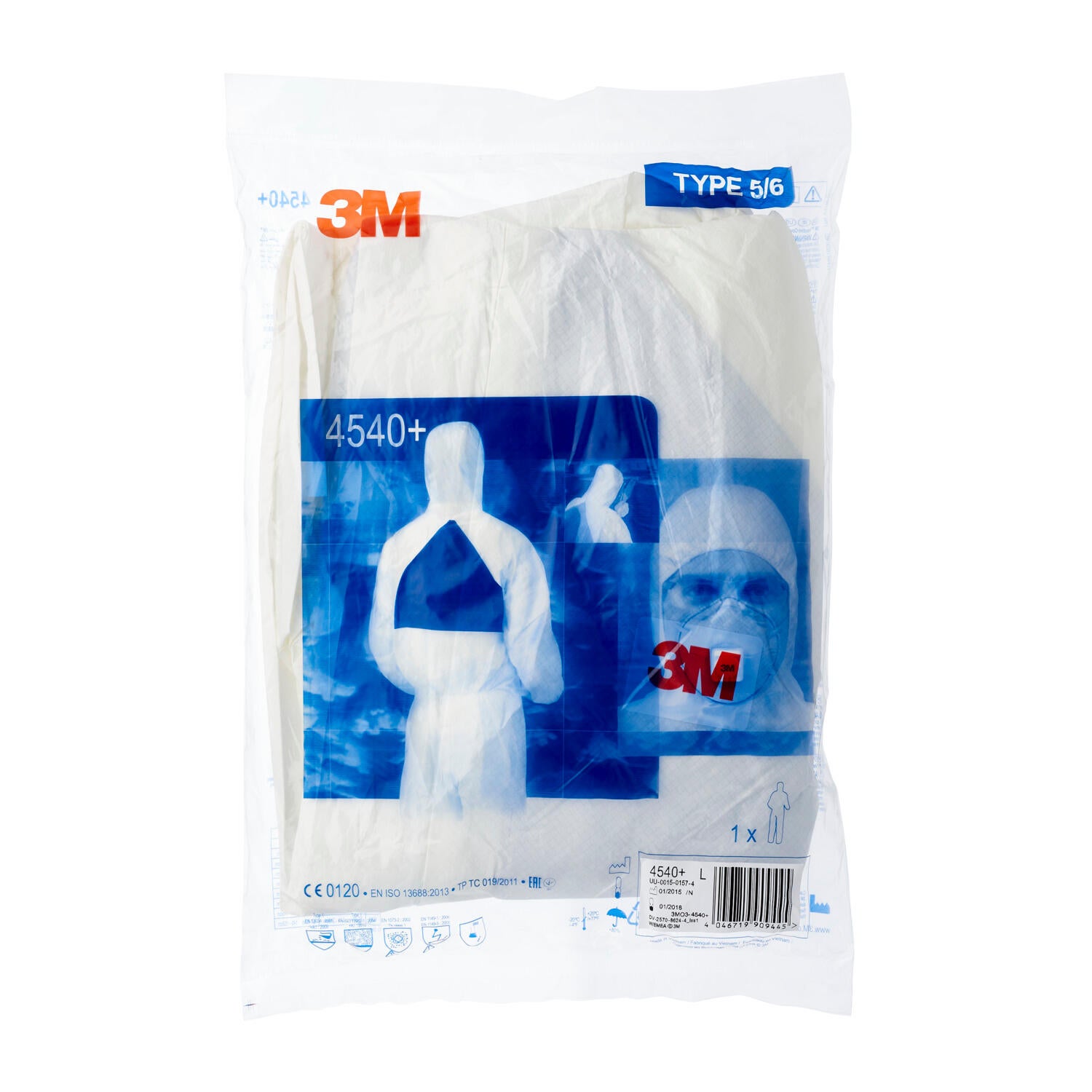 Combinaison de protection l blanc 3M - 3