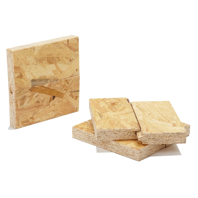 Dalle OSB3 épicéa naturel 3 plis, Ep.22 mm L.205 x l.67.5 cm