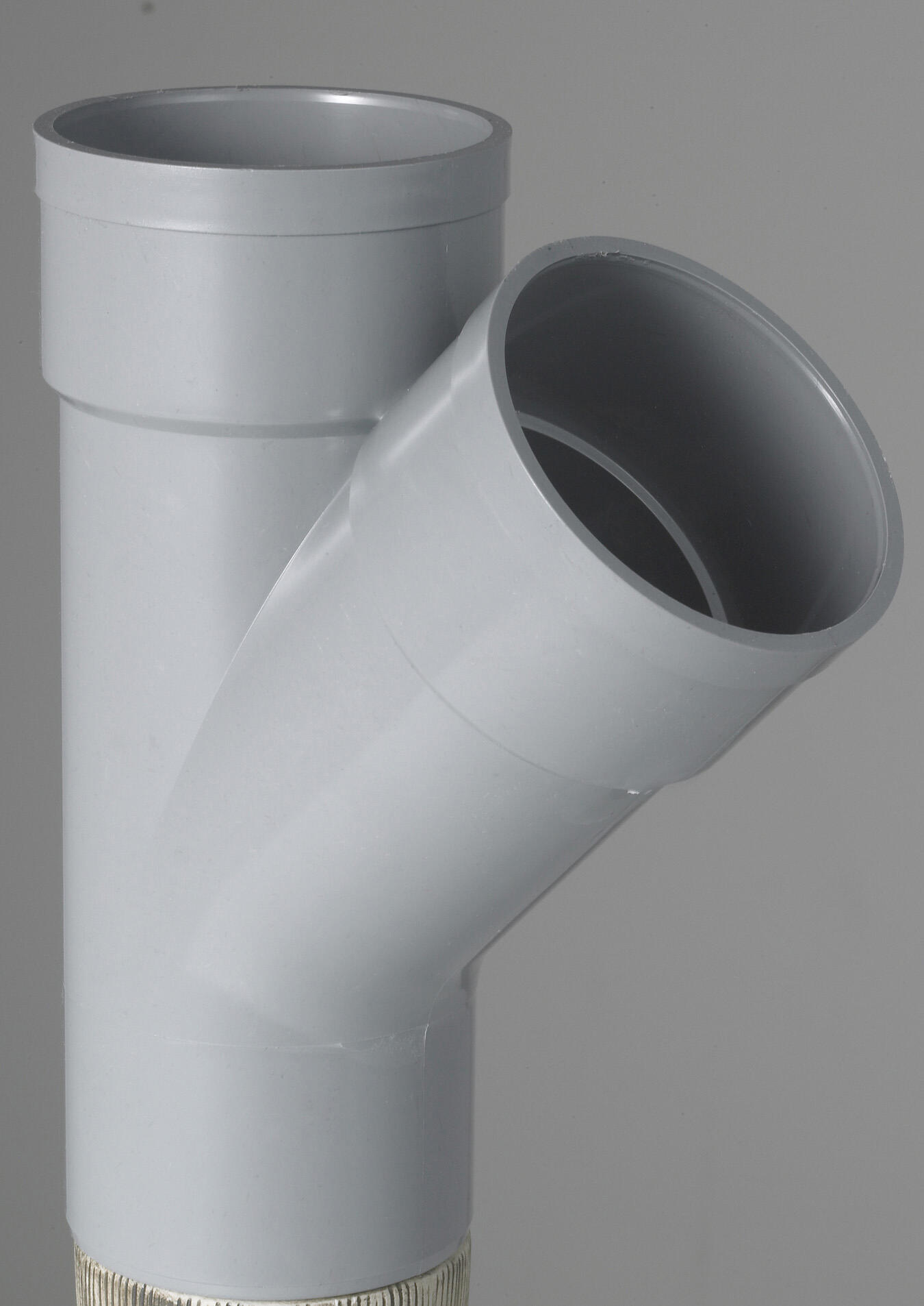 Culotte PVC mâle / femelle 45° Diam.80 mm GIRPI - 3