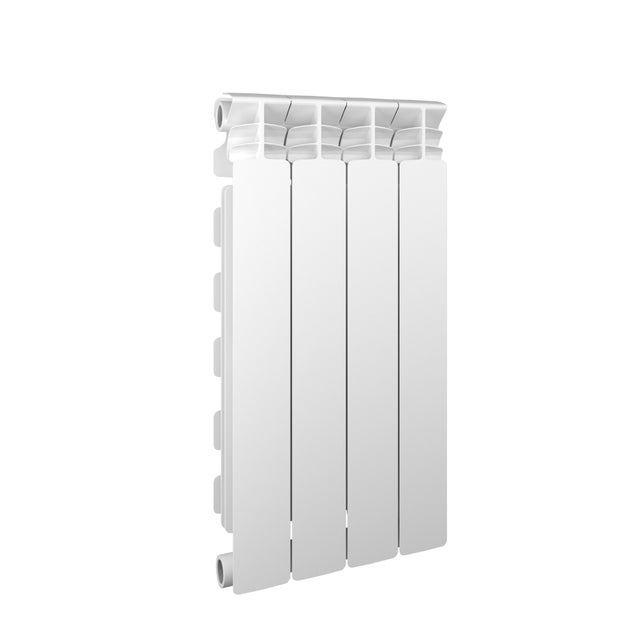 Radiateur eau chaude 510W, l.32xH.65.6 cm Alurad EQUATION horizontal blanc