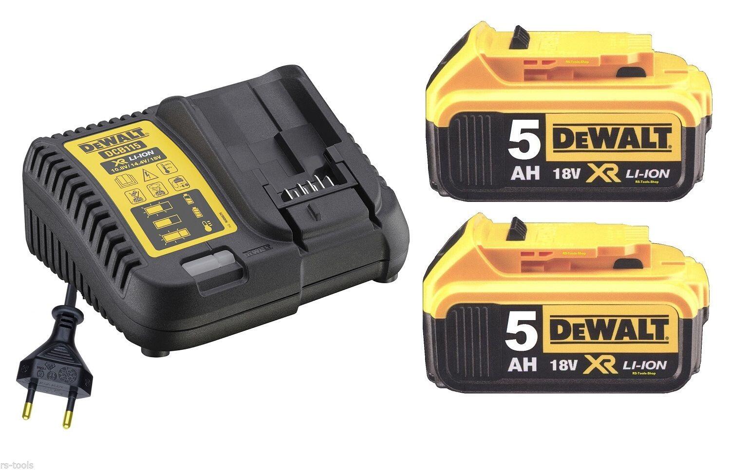 Accu 5.0AH 18V/20V Dewalt XR DCB205 DCB200 DCB182 DCB180 18V 5000mah