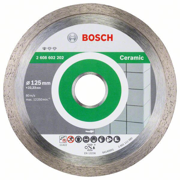 Disque diamanté pour carrelage Diam.125 mm BOSCH PROFESSIONAL