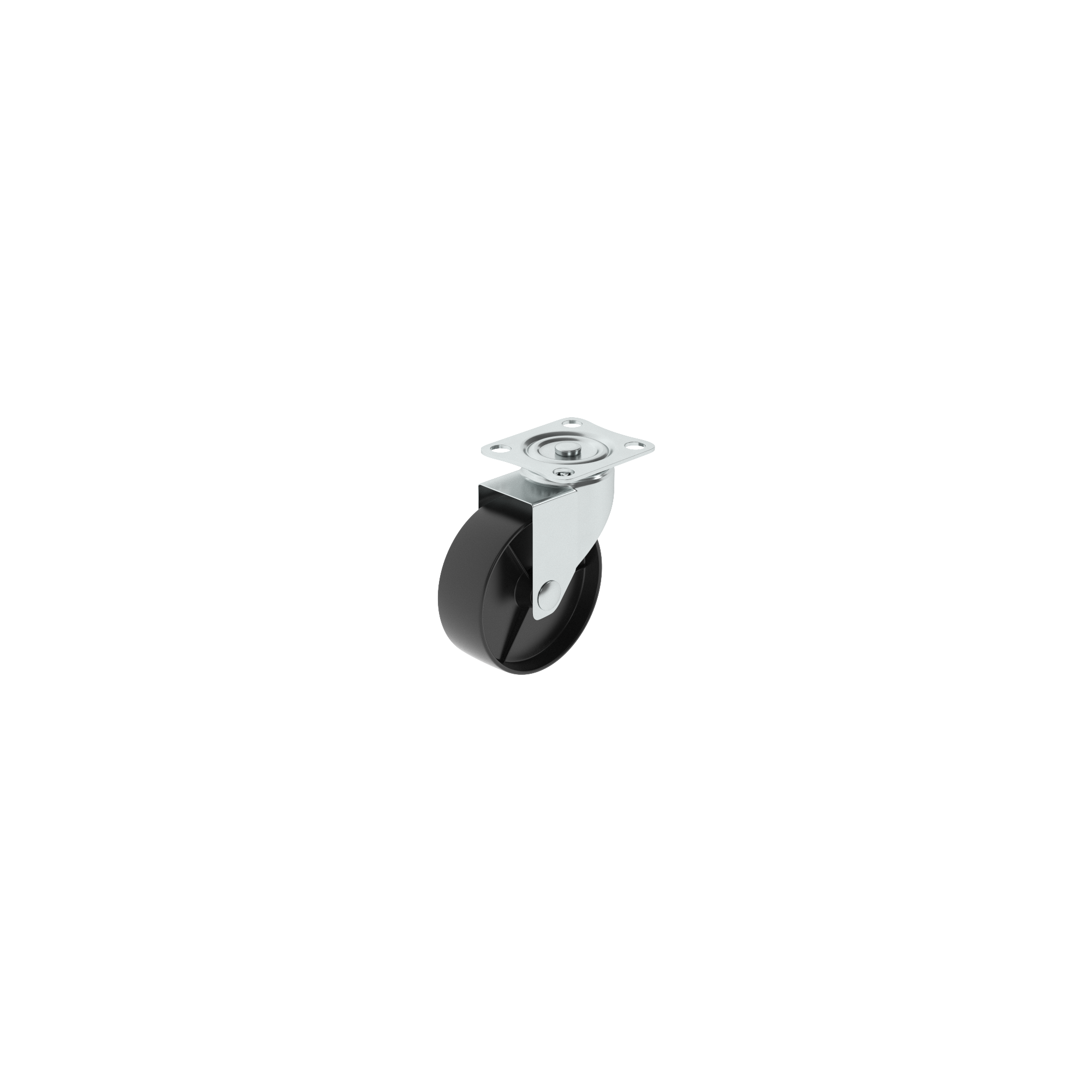 Roda interior sem travão STANDERS 360º 40MM 30KG PRETO ANTIDESLIZANTE - 10