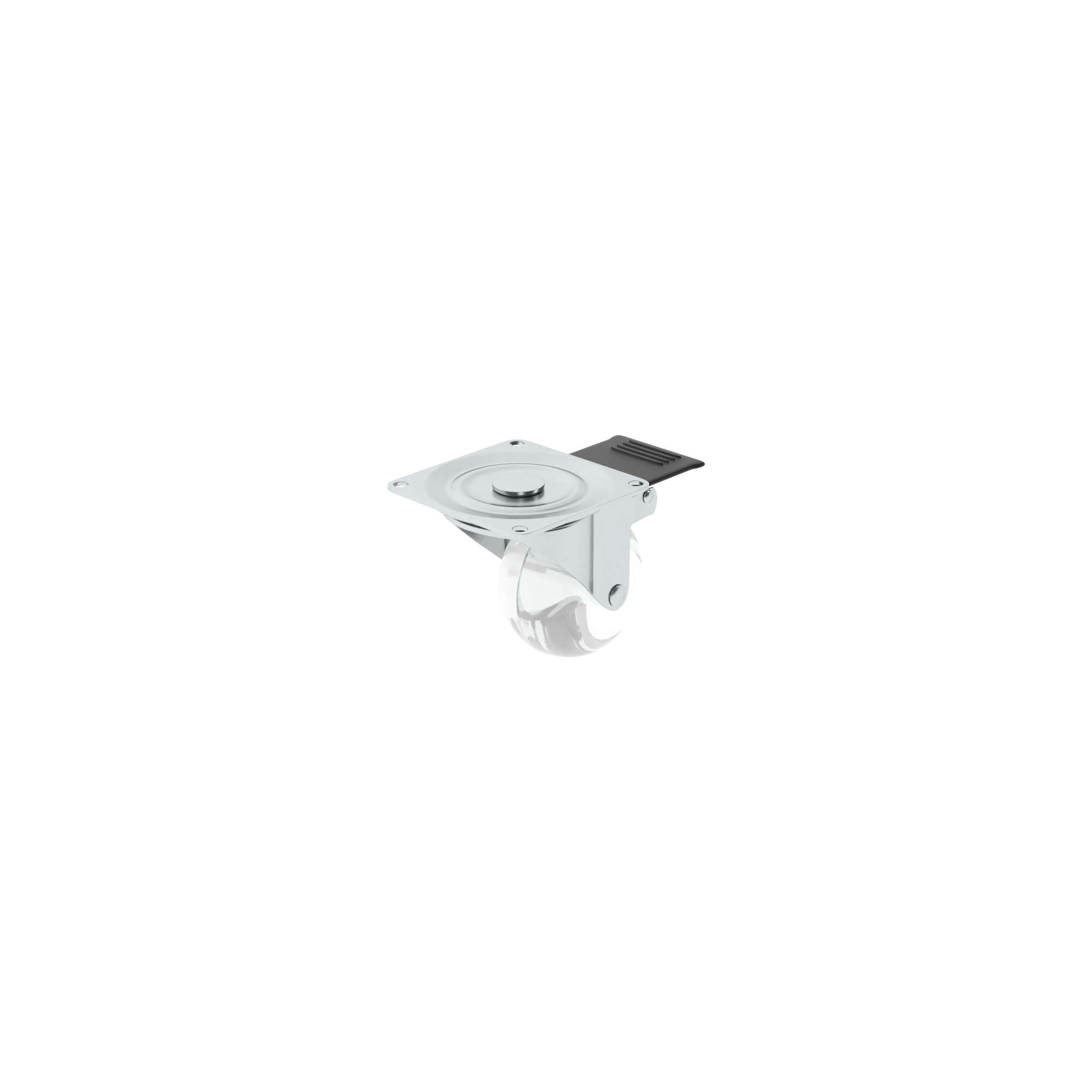 Roda com travão STANDERS 360º 35MM 30KG - 3