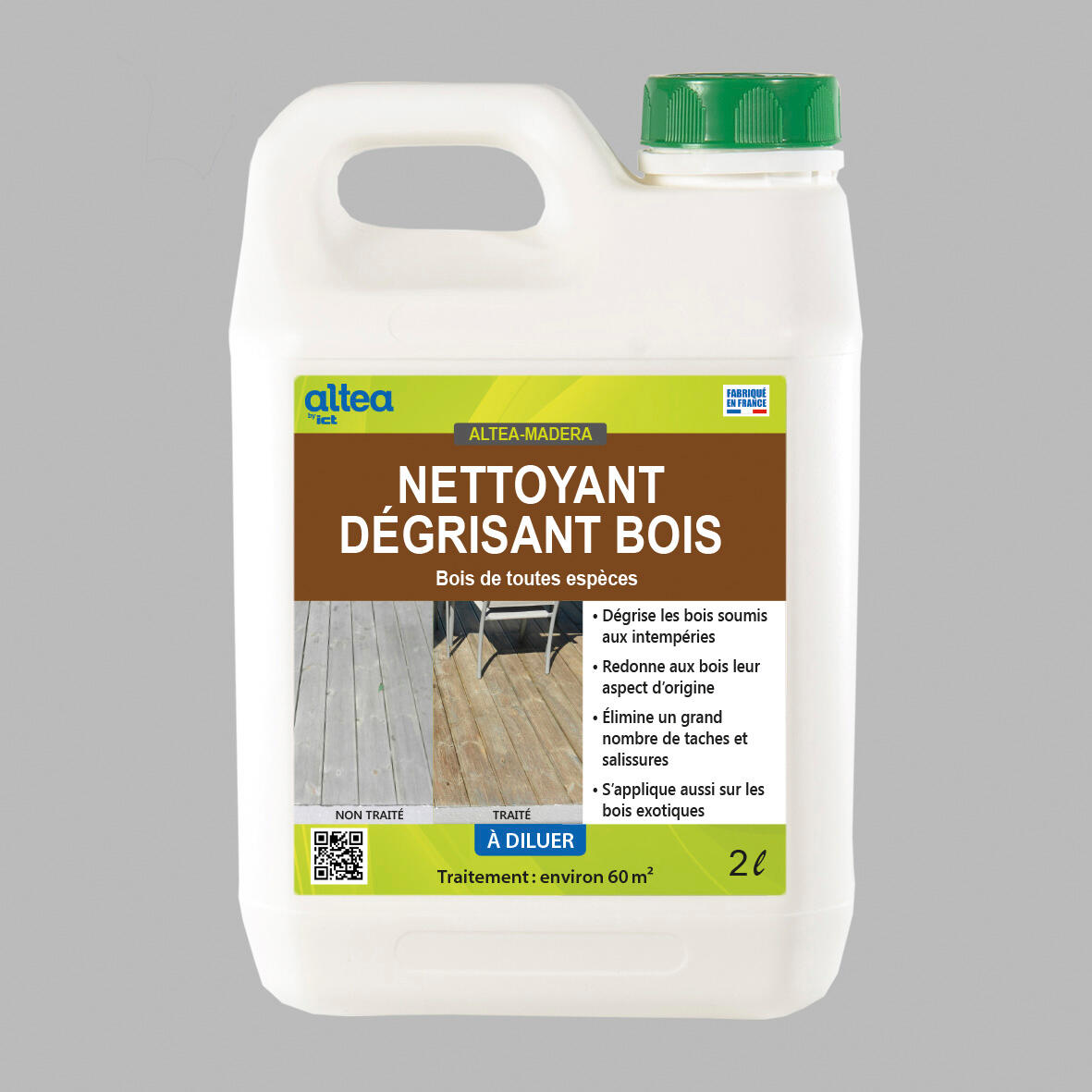 Nettoyant dégrisant bois Altea Madera 2L Leroy Merlin