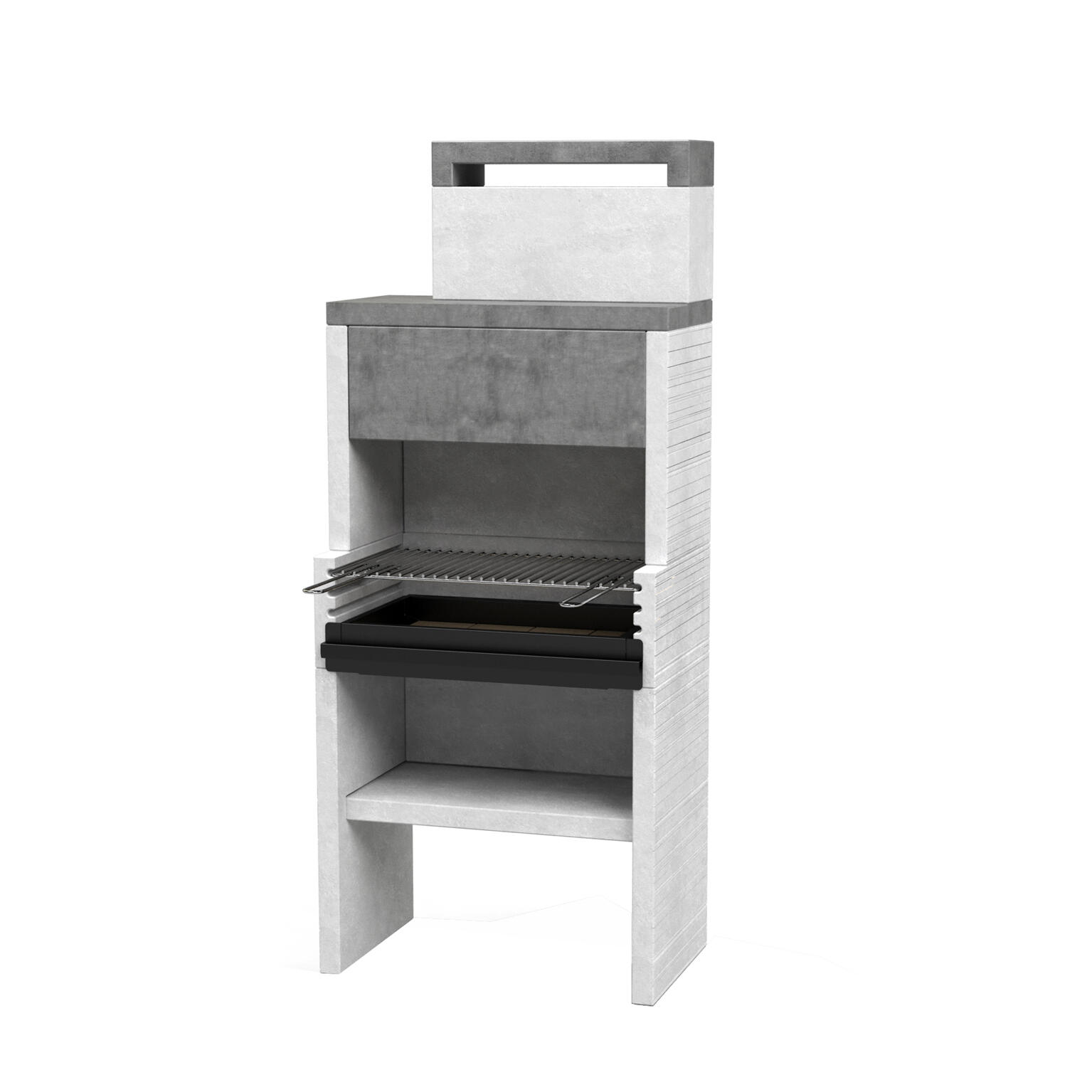 Chapeau de pilier plat en béton noir, 43 x 43 | Leroy Merlin Chapeau de pilier plat en béton noir, 43 x 43 | Leroy Merlin