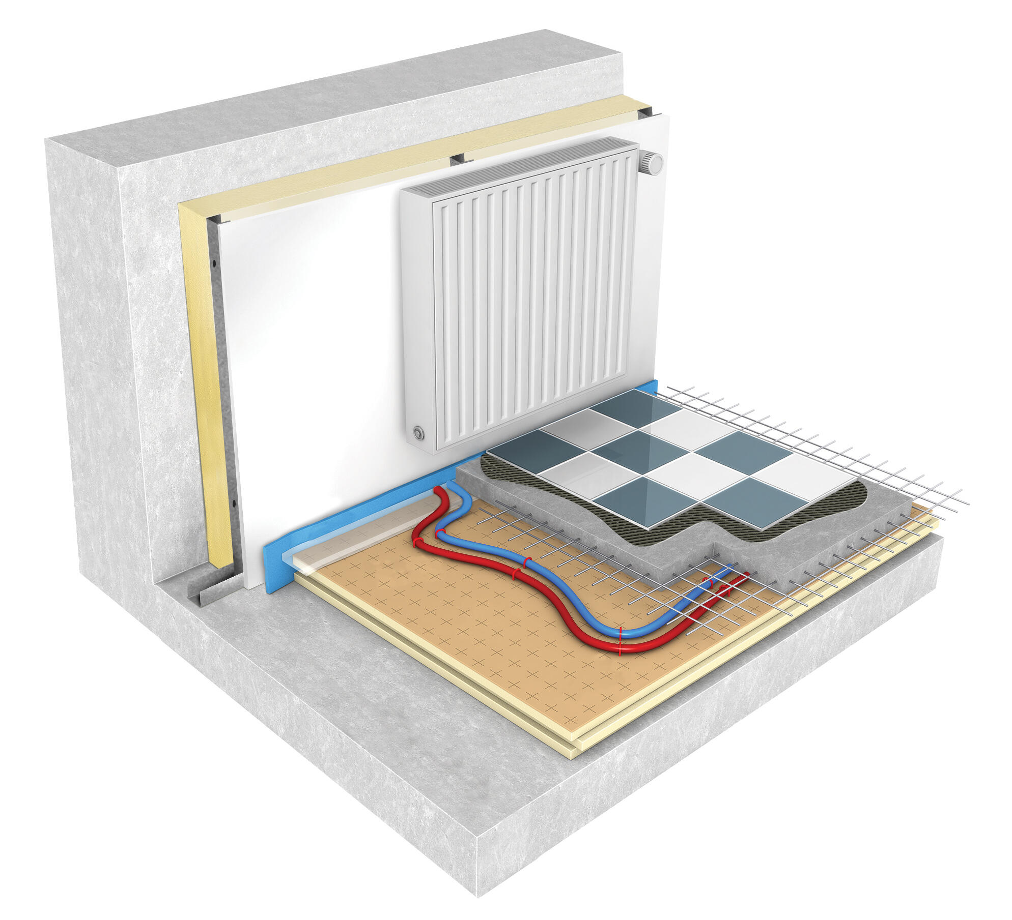 Bande périphérique bleue, 0,15 x 25 m, Ep. 8 mm - SOPREMA - 2