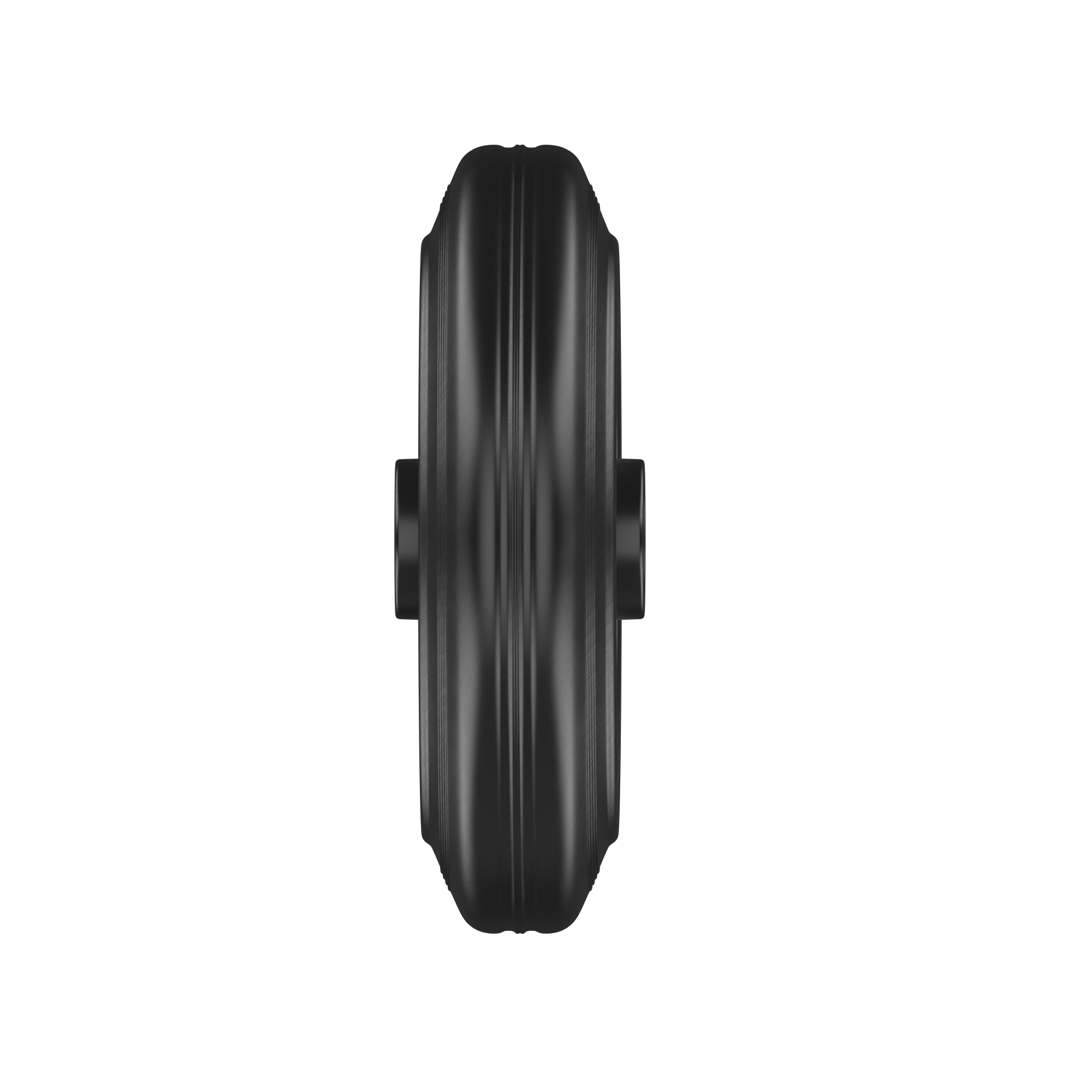 Roda para exterior STANDERS MACIÇA 200MM 100KG PRETA - 6