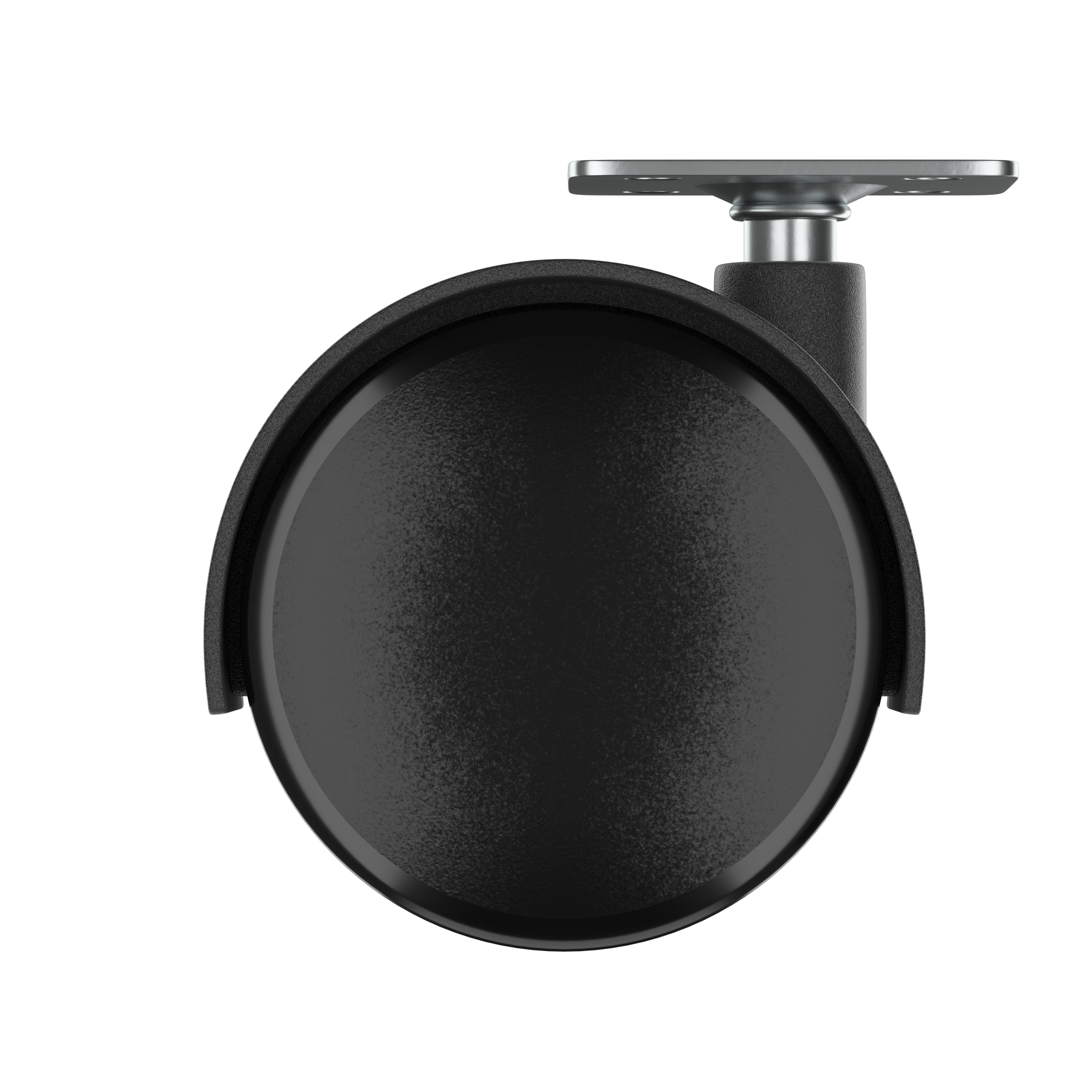 Roda interior sem travão STANDERS 360º 35MM 15KG NYLON PRETO - 2