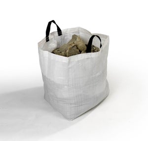 Lot De 10 Sacs à Gravats Neufs - 95 X 55 Cm - Polypropylène Blanc