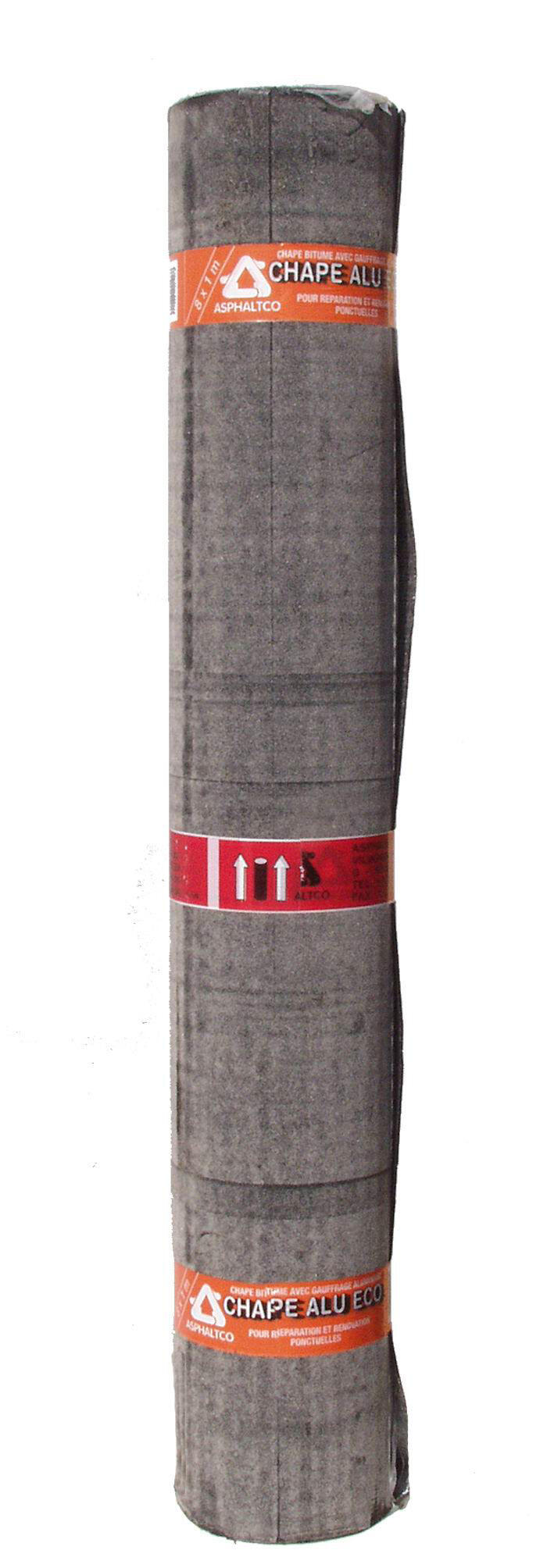 Rouleau pour chape bitume aluminium l.1 x L.8 m - 2