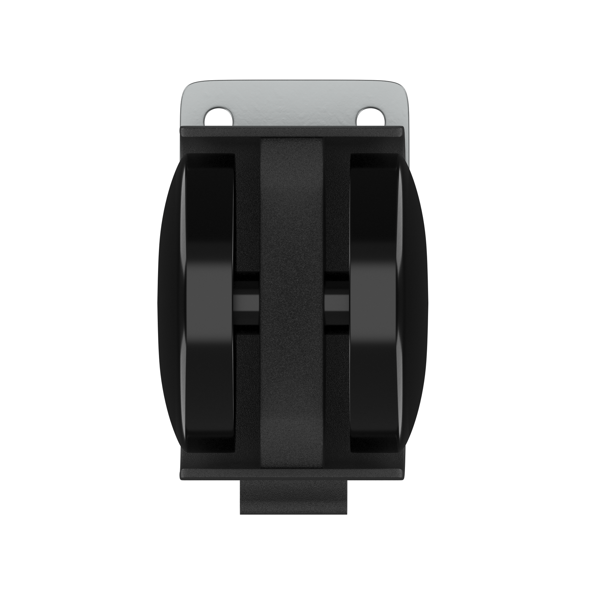 Roda com travão STANDERS 360º 40MM 15KG NYLON PRETO - 10