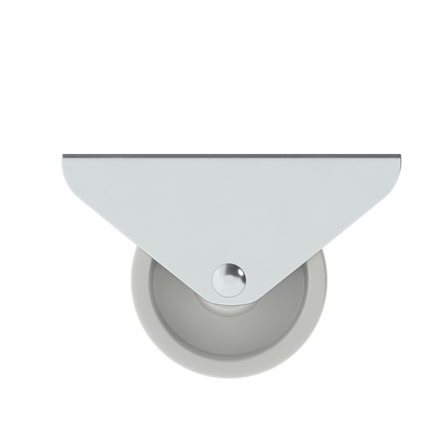 Roda para interior STANDERS MONO 40MM 25KG CINZA ANTIDESLIZANTE