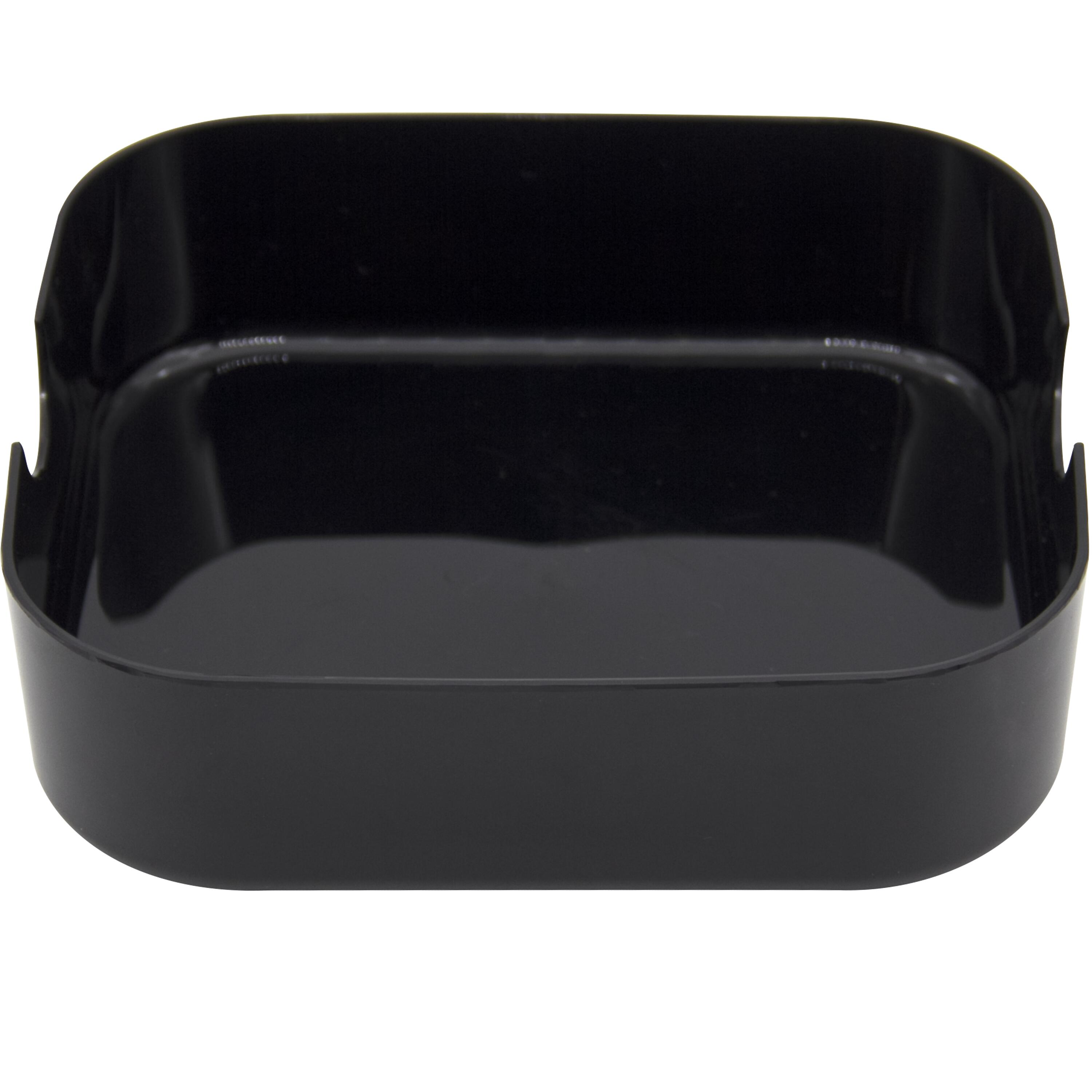 Organizador maquillaje parís negro 15.1x4.7x16.1 cm