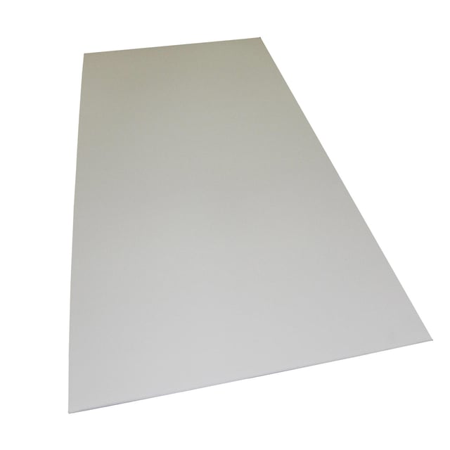 Plaque polypropylène alvéolaire 3 mm blanc lisse L.200 x 100 cm