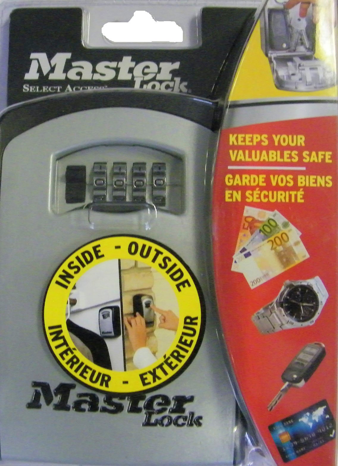 Boîte à clé sécurisée à combinaison MASTER LOCK, H.14.6 x l.10.5 x P.5.1 cm - 4