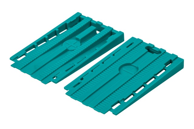 Lot de 30 cales universelles pour sol stratifié WOLFCRAFT
