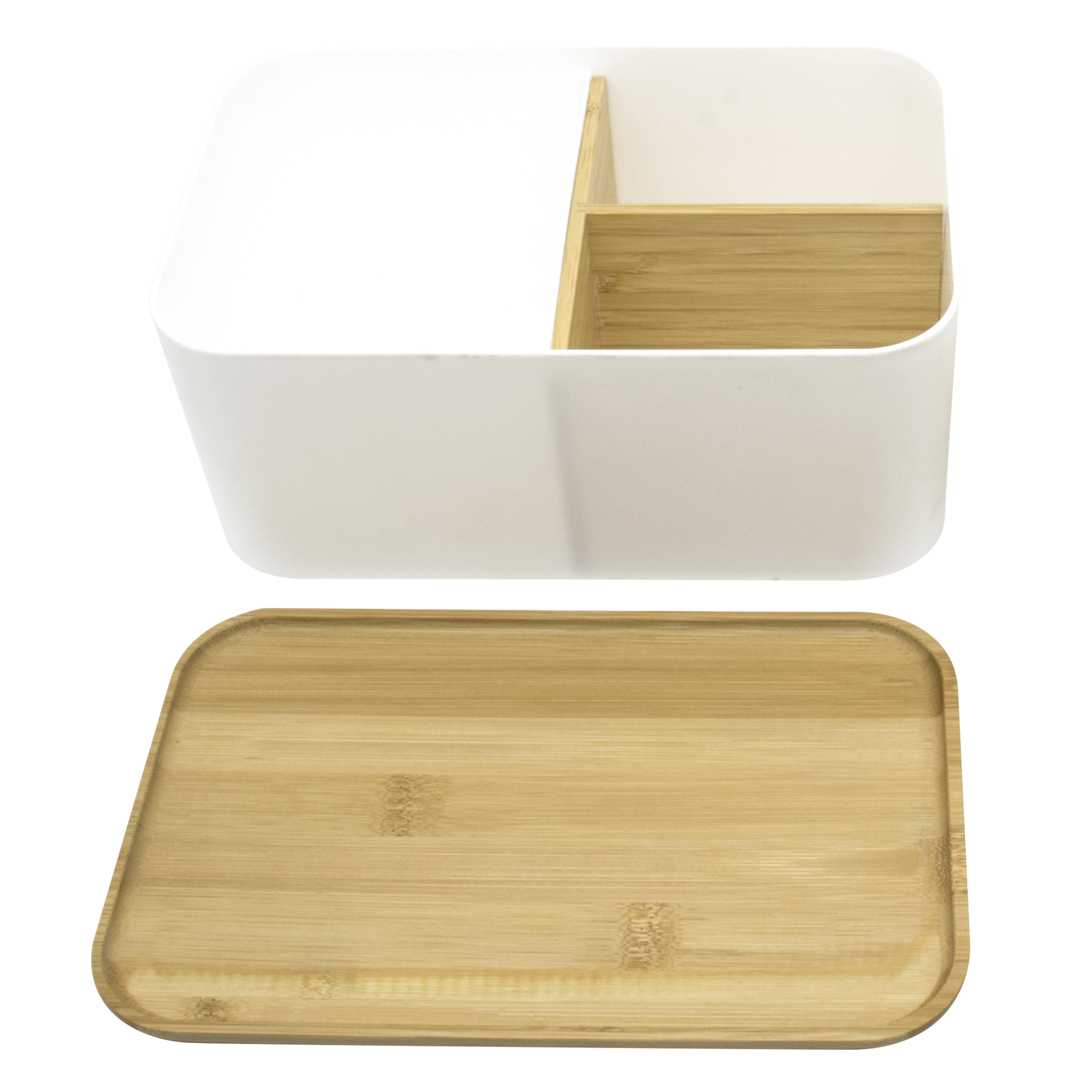 Organiseur blanc Bambou SENSEA - 2