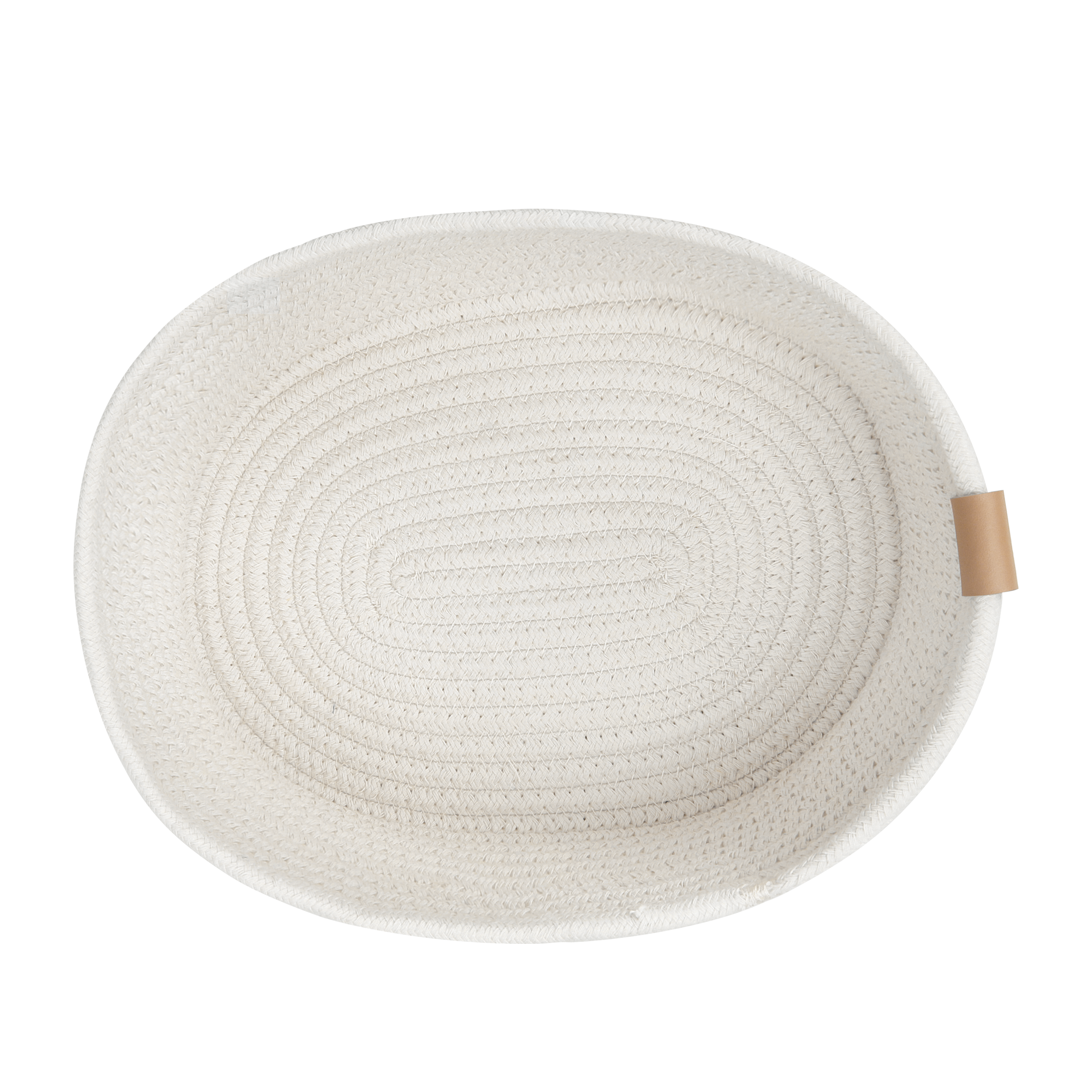 Lot de 2 paniers crème l.20 x P.27 x H.11.5 cm SENSEA - 4