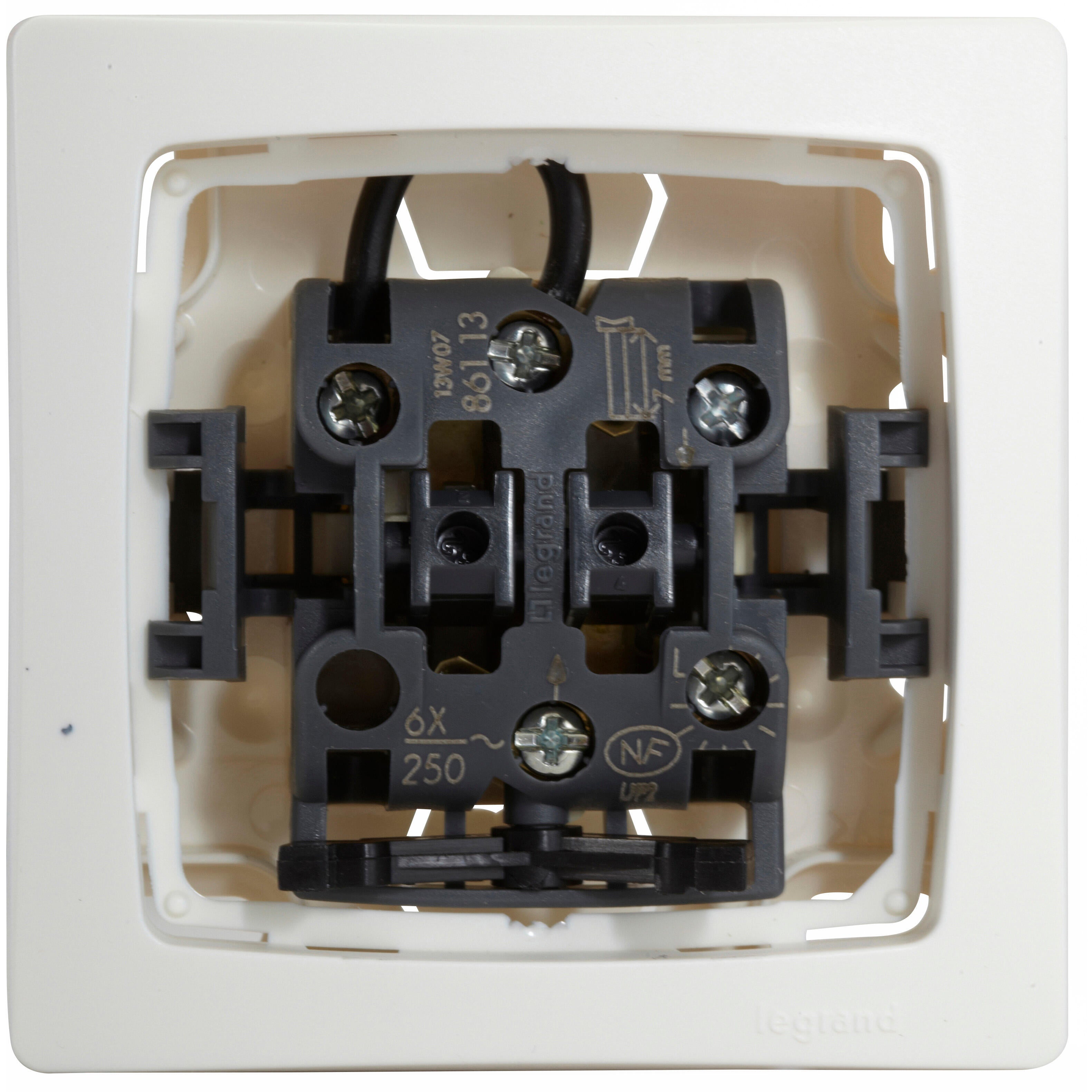 Commande volet roulant saillie complet, LEGRAND Asl, blanc - 4