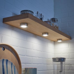 Luce Notturna A LED Ricaricabile Con Sensore Di Movimento E Telecomando – Faretto Da Incasso Senza Fili Dimmerabile Per Cucina, Scale, Armadio